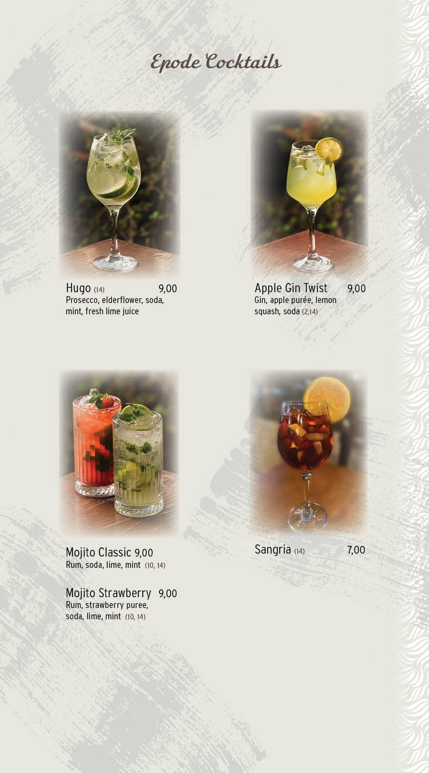 Daily Menu - Drinks — Epode Cafe Bar (6)