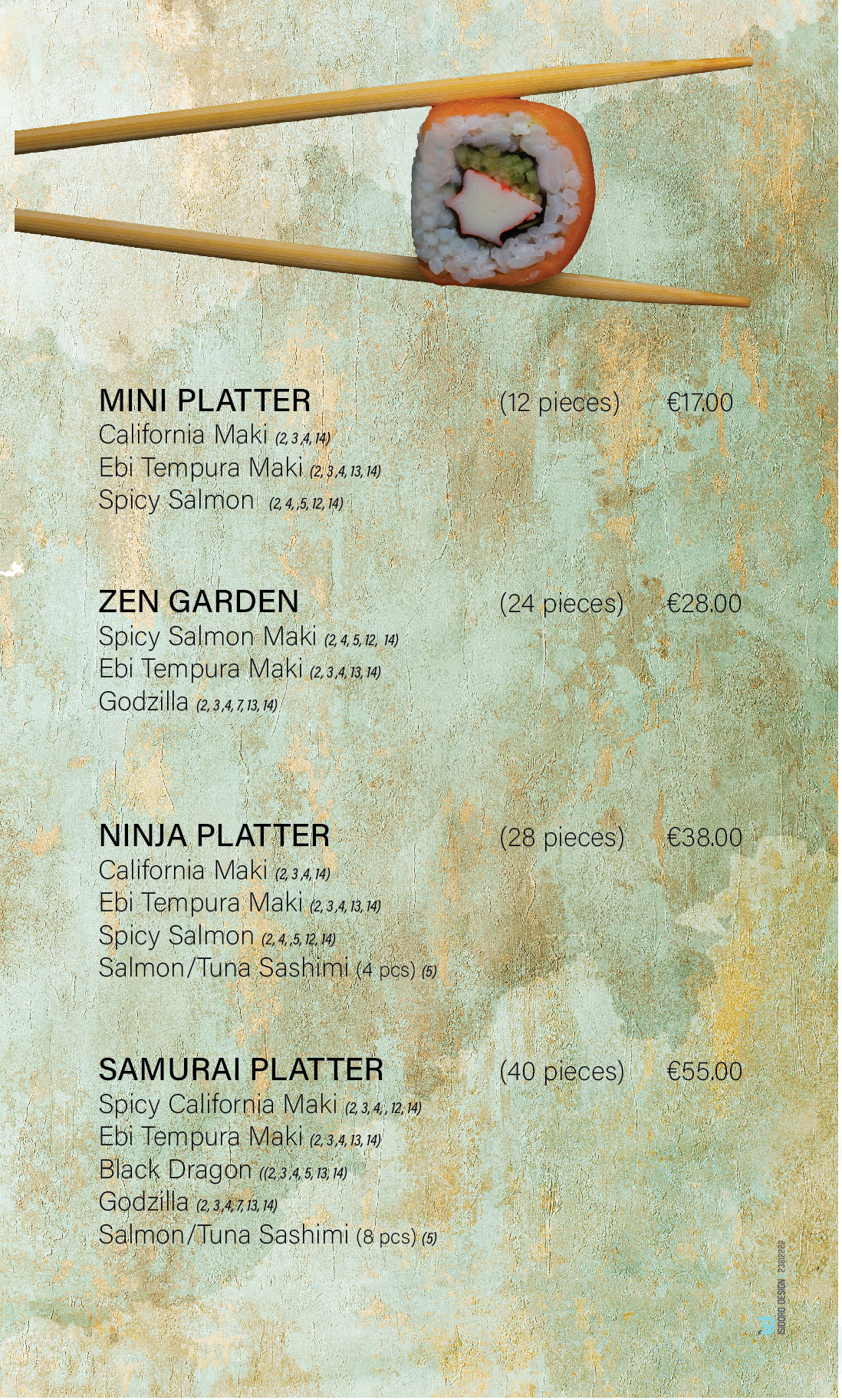 Daily Menu - Sushi — Epode Cafe Bar (2)