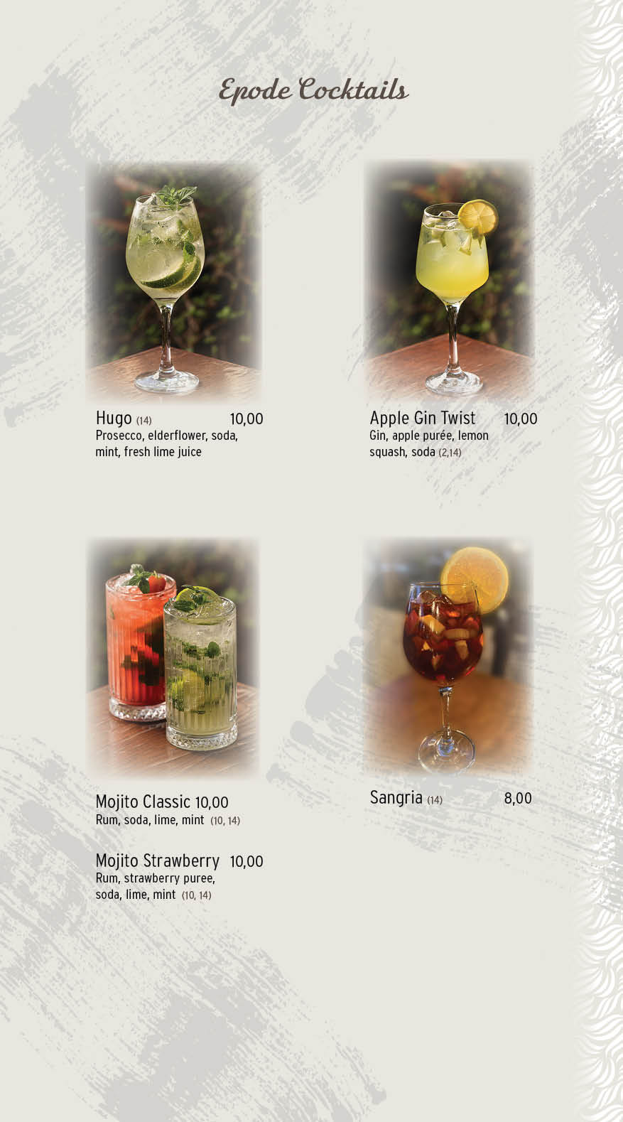 Events Menu - Drinks — Epode Cafe Bar (6)