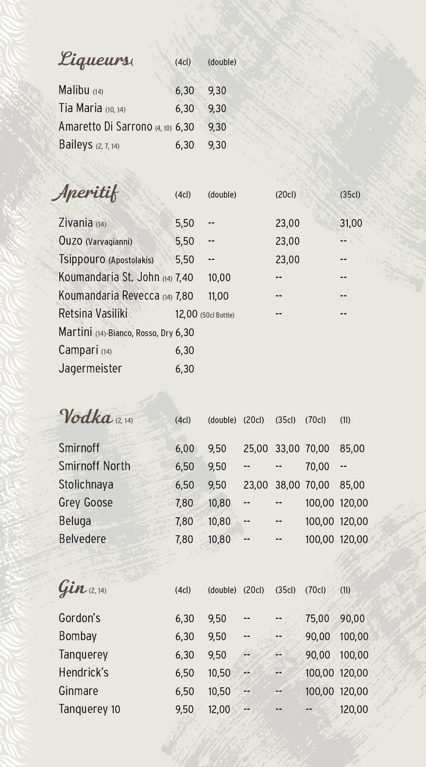 Events Menu - Drinks — Epode Cafe Bar (7)